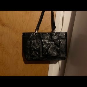 Black Rossetti Shoulder Purse